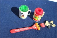 Mickey Plastic Cup, Life Savers Cup with Lid  &
