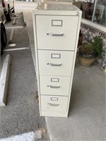 4 drawer upright file cabinet