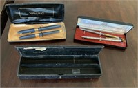 Schaefer pen/pencil set, Crest pen/pencil