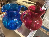 Set of party pitchers plastic