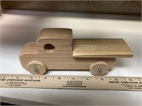 Handmade wood truck