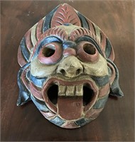 Wood “face” mask