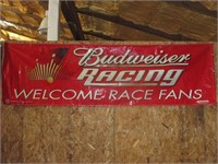 Budweiser Racing Banner