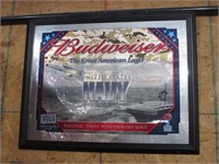US Navy Budweiser Mirror