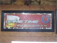 Colts Game Time Budweiser Mirror