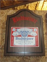 Budweiser Dart Board Cabinet