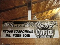 Mr. Pork Loin Coors Cutter Banner
