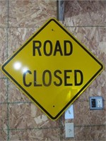 Road Closed Road Sign