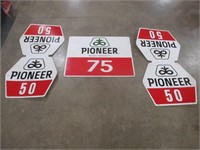 Lot of (3) Pioneer Marker Signs