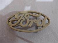Ford Brass Belt Buckle