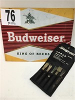 Budweiser King of Beers (Wall #2) & Snap-On Tool