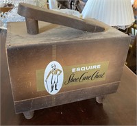 Esquire shoe care chest