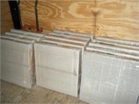 84 count brand new single-raised ceiling panels