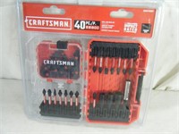Brand new Craftsman 40-pc Drill & Drive set
