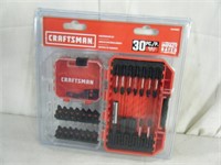 Brand new Craftsman 30-pc screwdriving set