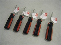 5 count brand new phillips screwdriver