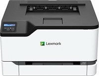 Used Lexmark C3224dw Color Laser Printer with Wire