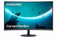 Like New Samsung Monitor T55 32" Curved Monitor 10