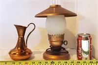 Copper Lamp,Pitcher