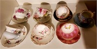 Royal Stafford,Staffordshire Cups+Saucers