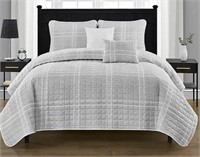 New Classic Collection Bedford 5-Piece Quilt Set,