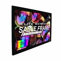 Open Box Elite Screens Sable Frame, 135-inch 16:9,