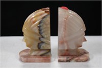6 INCH ONYX BOOKENDS