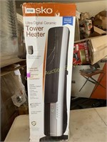 Ceramic Tower Heater w/ Digital reader and Remote