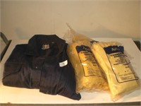 Coveralls Size 44T / 3 Bags Rubber Gloves Size