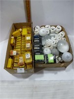 Hardware /Light Bulbs - Assorted Box Lot