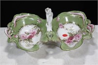 FLORAL DOUBLE DISH