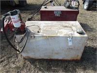 PICKUP TRUCK FUEL TANK WITH PUMP 100 GALLON