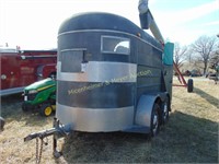 2 HORSE TRAILER WITH TITLE