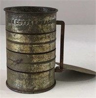 Antique Dix Metal Coffee Measure