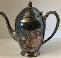 Vintage Silver Plated Teapot