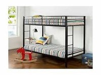 ZINUS TWIN OVER BUNK BED (NOT ASSEMBLED)