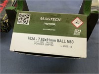 MAGTECH  7,62 X 51MM  BALL 8MM  50 ROUNDS