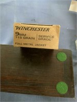 WINCHESTER  9MM  115GR   50 ROUNDS