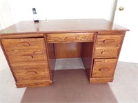 Nice size oak desk