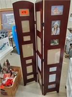 TRI FOLD STANDING PICTURE FRAMES