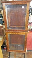 Lighted Double Display Cabinet