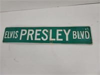 Elvis Presley  BLVD Metal Sign 1994