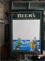 Becks Beer Sign