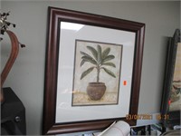 Modern Palm Print