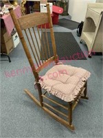 Granny’s old oak sewing rocker (needs seat)