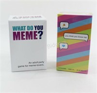 Card Games, What Do You Meme?, You Think You Know