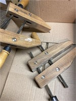 SMALL WOODE BAR CLAMPS