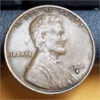 1931-S Lincoln Cent  (Key Date)