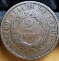 1867 2 Cent Piece