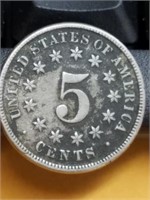 1874 Shield Nickel